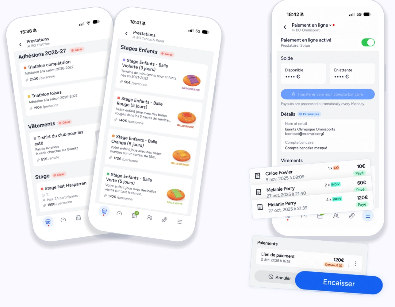 Un parcours digitalisé pour les adhésions et les paiements